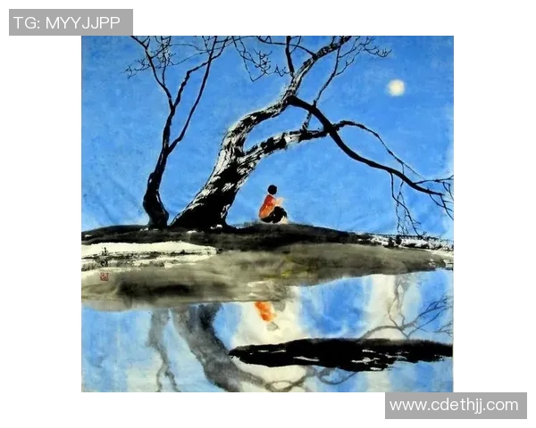 月光下的对话月影中的思考月的轮回与心灵的碰撞